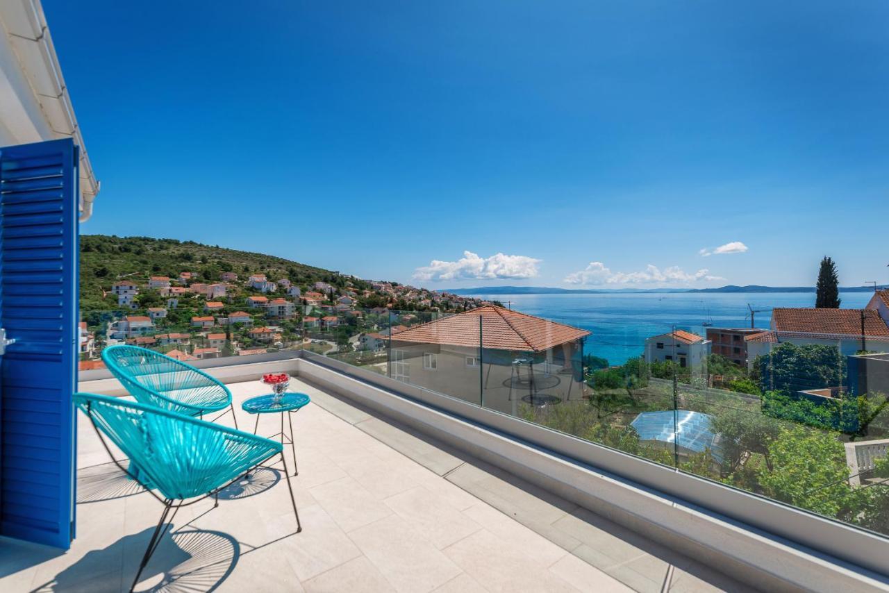 Villa Miholina - With Heated Swimming Pool 特罗吉尔 外观 照片